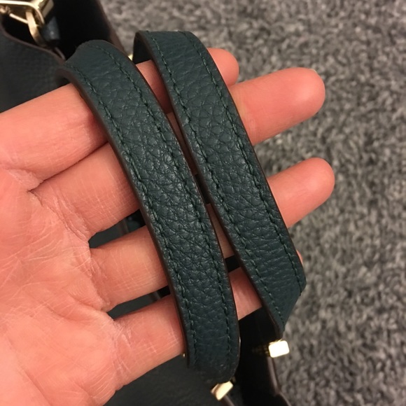 Extra pics of green Kate Spade bag (LIKE NEW)! - Picture 3 of 8